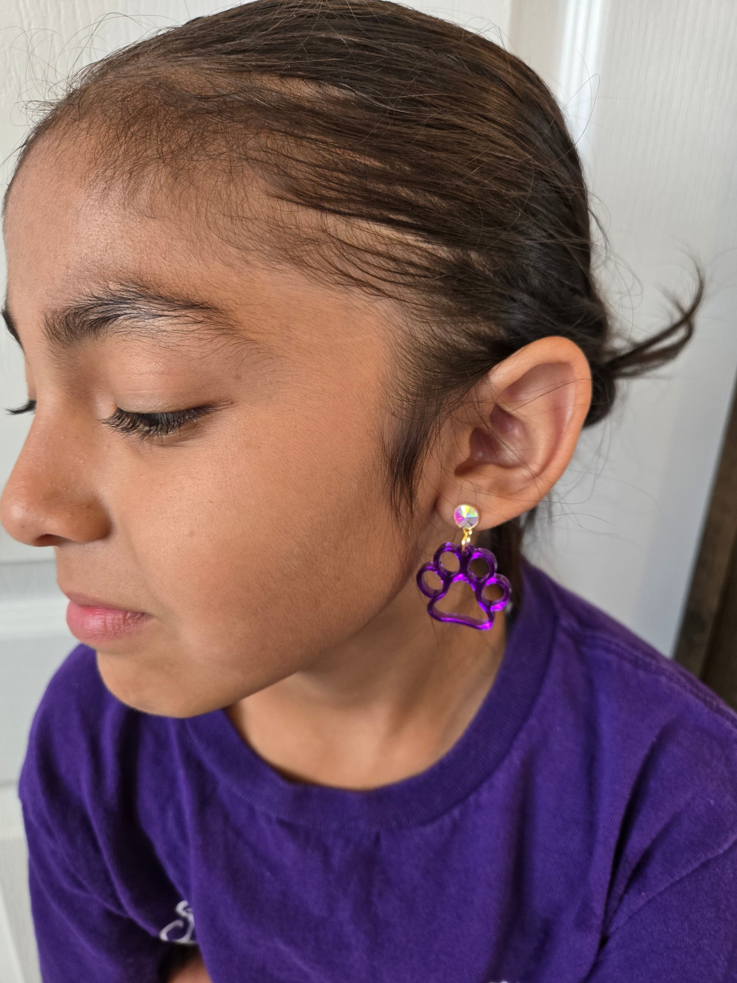 Panther Paw Earrings
