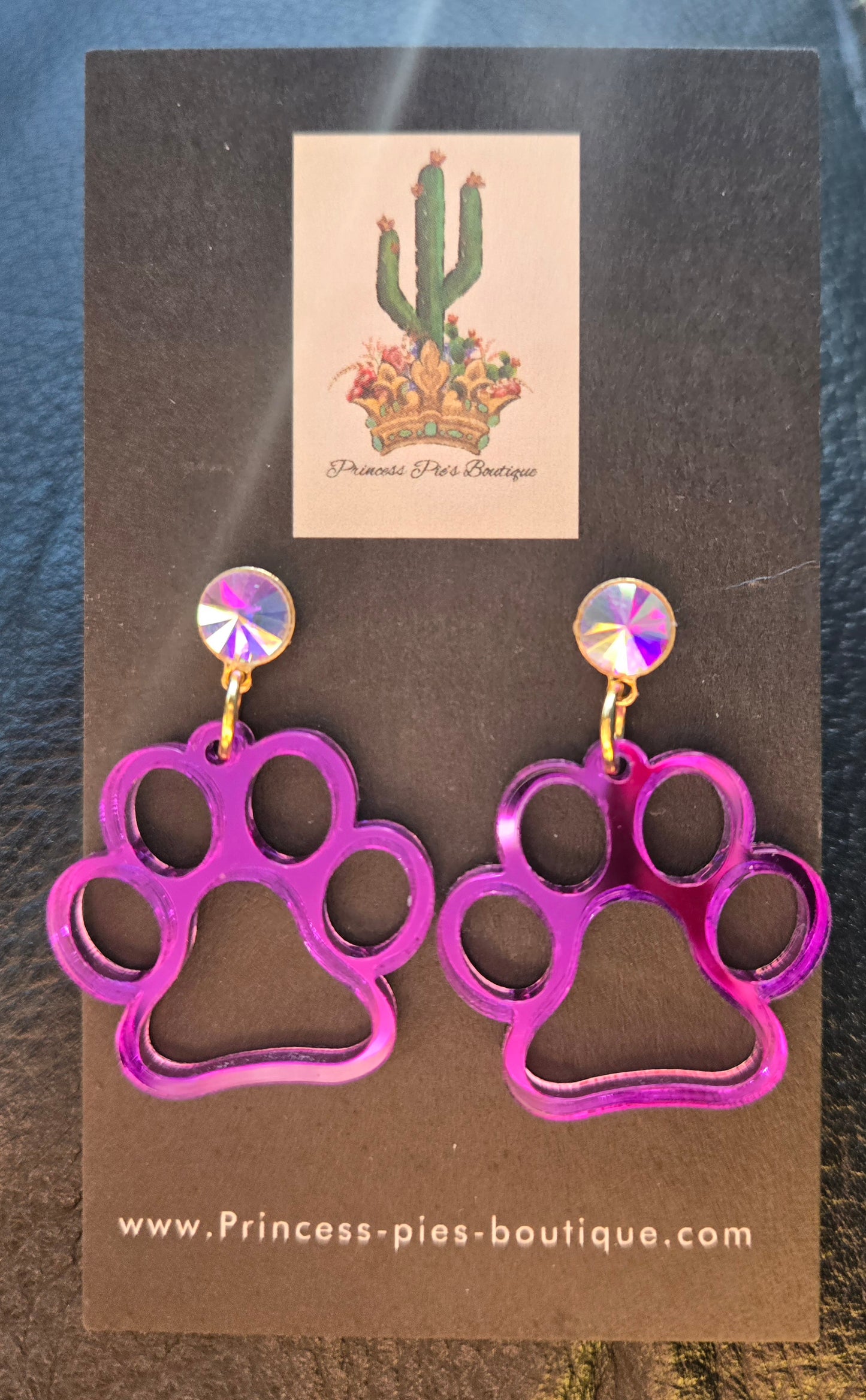 Panther Paw Earrings