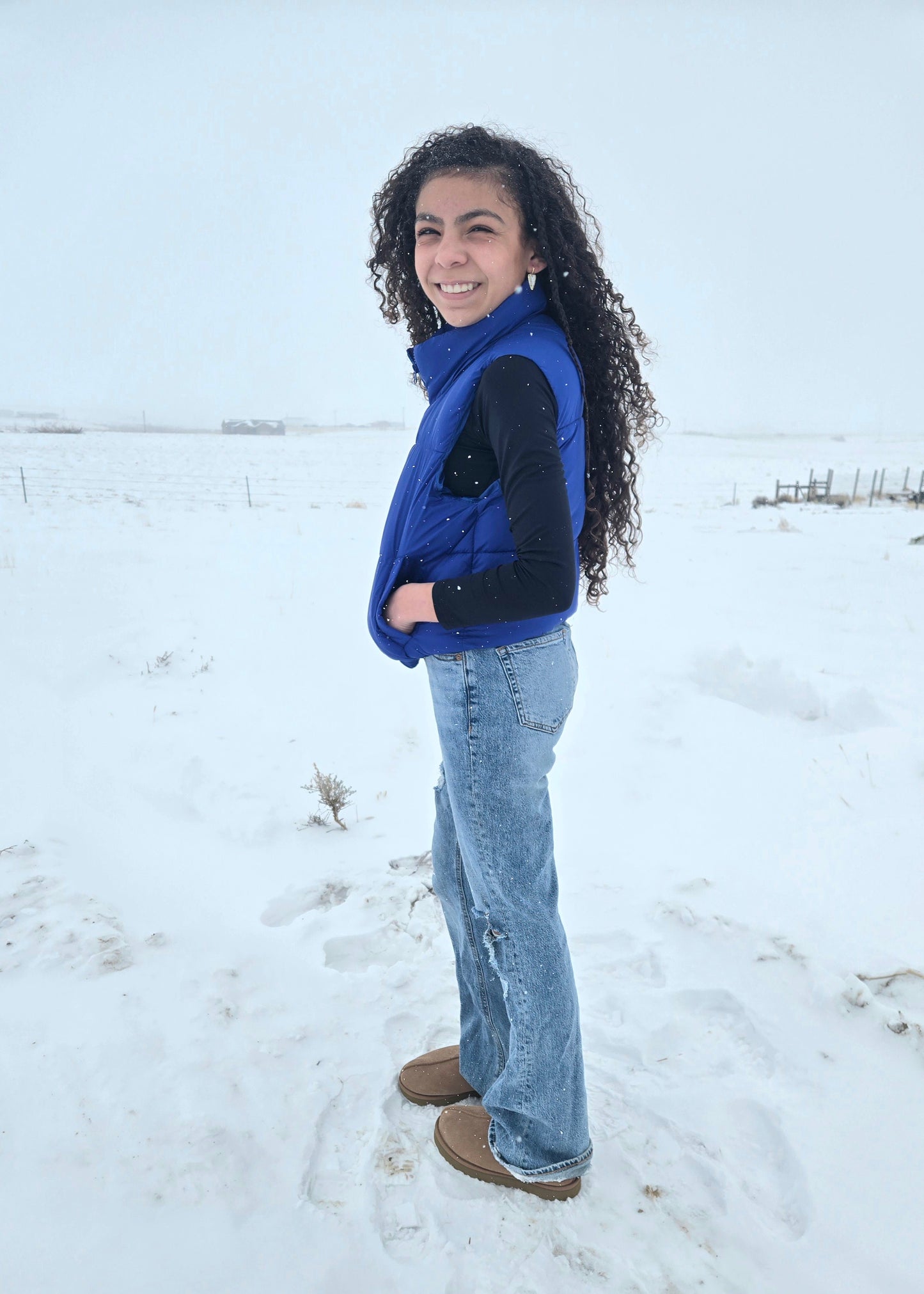 Cobalt Puffer Vest