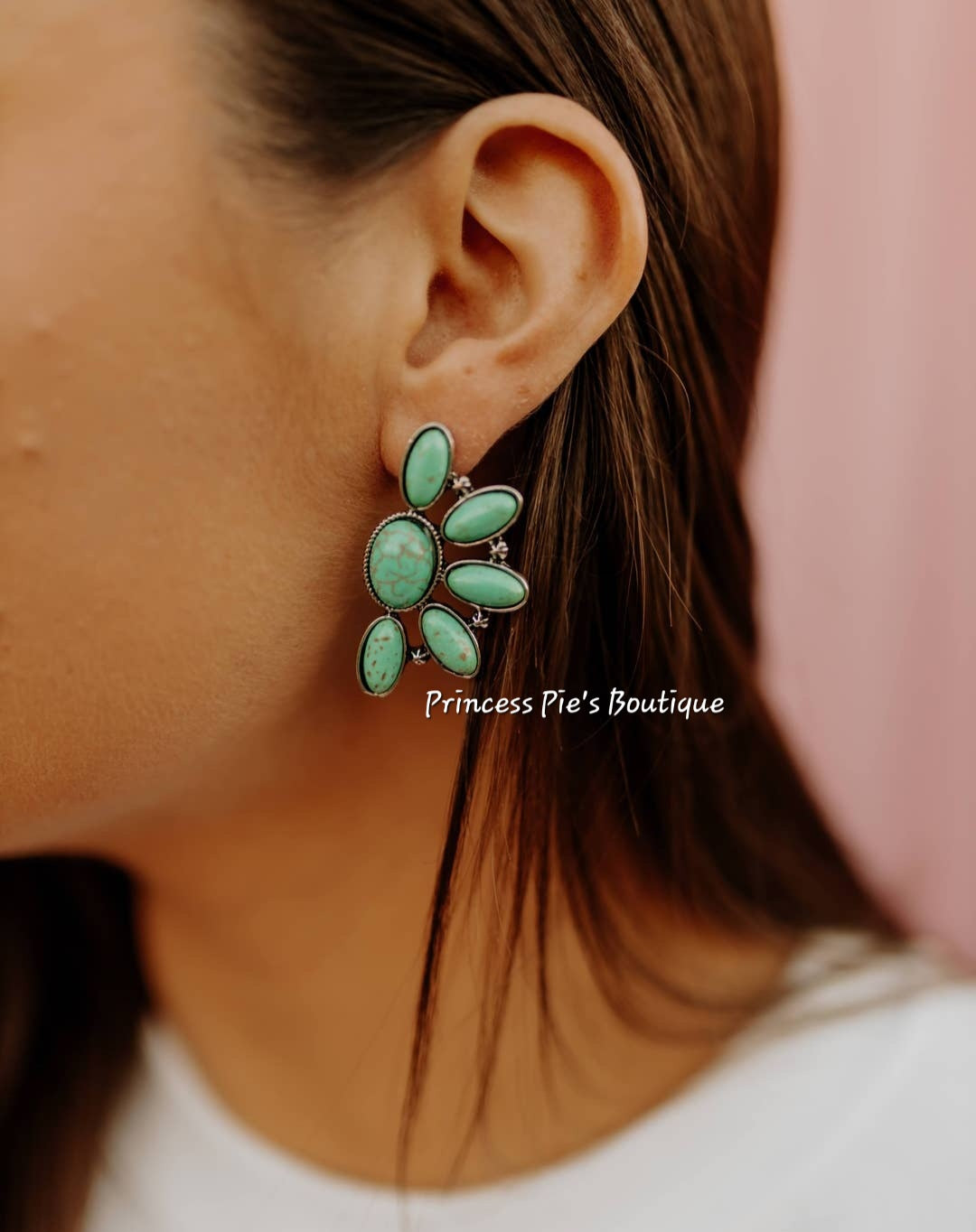 Cluster Turquoise Studders