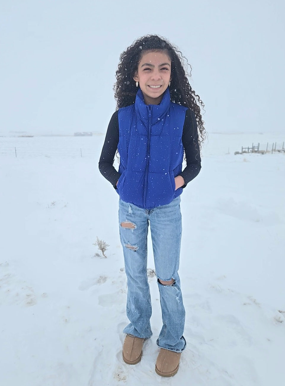 Cobalt Puffer Vest