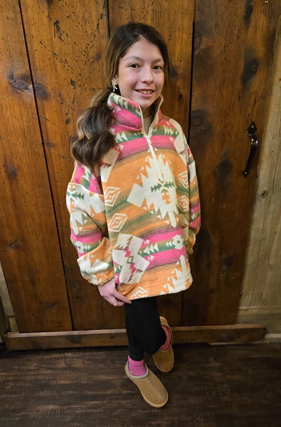 Aztec Henly Pullover